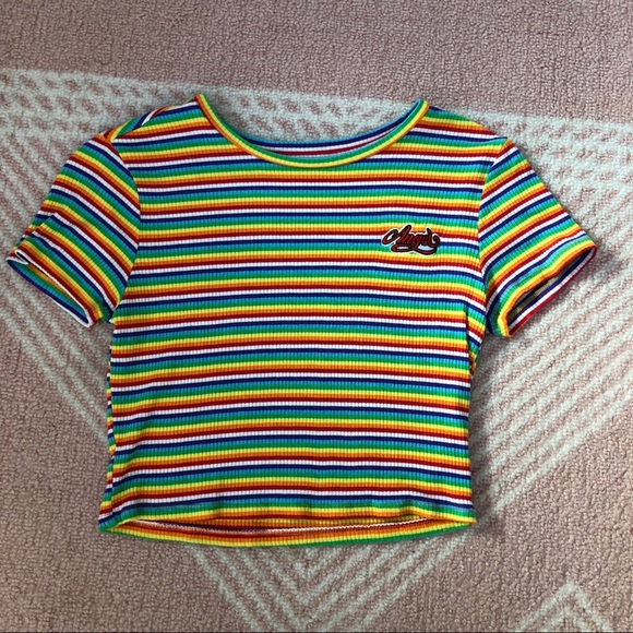 rainbow top forever 21